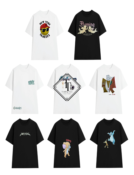 Áo thun form rộng unisex phong cách