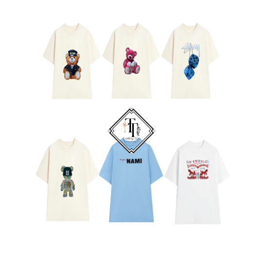 Áo thun form rộng unisex phong cách