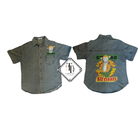 áo sơ mi jean nữ thời trang